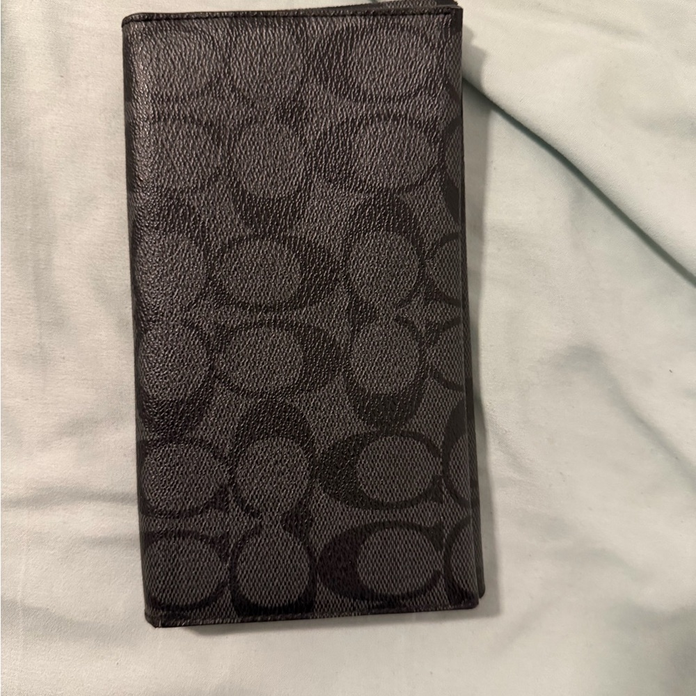Coach Black Signature Wallet
